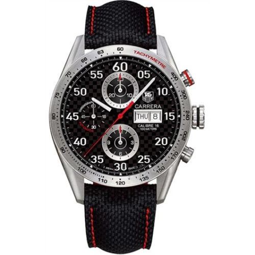 TAG Heuer Carrera Calibre 16 Day Date 43 Titanium / Carbon